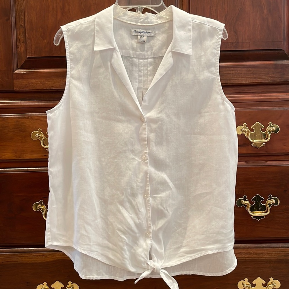 Tommy Bahama Linen Sleeveless Shirt